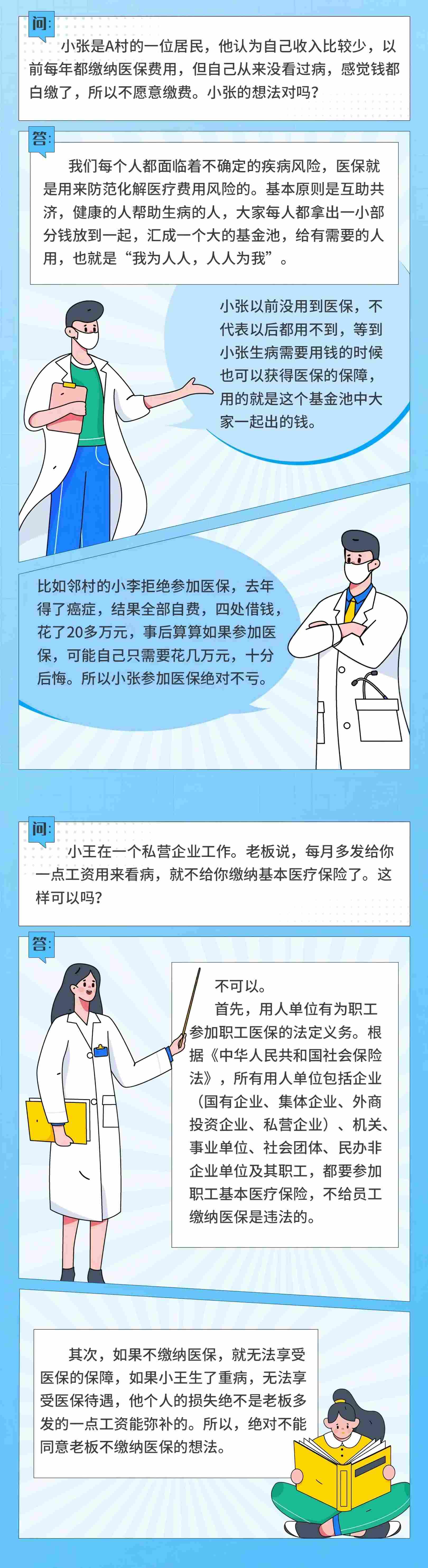 全民參保 浙里同行 | 我們?yōu)槭裁匆獏⒓踊踞t(yī)療保險？