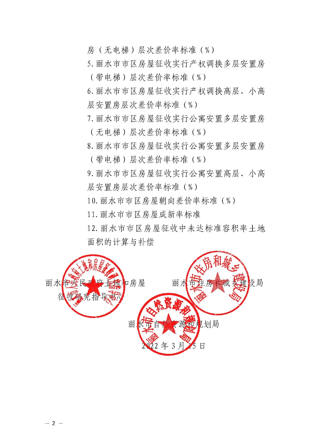 2關于公布麗水市市區房屋征收重置價指導價格等相關補償標準的通知(正式文件）_頁面_02.jpg